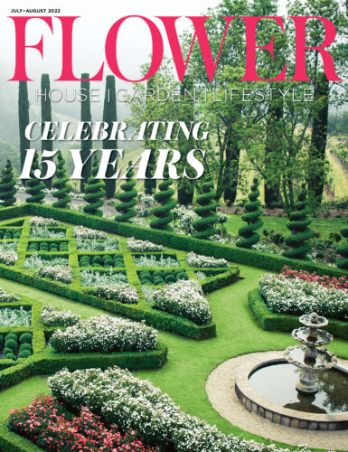 Newton Vineyard Flower Magazine cover