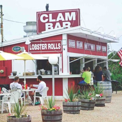 clam bar restaurant in Napeague long island