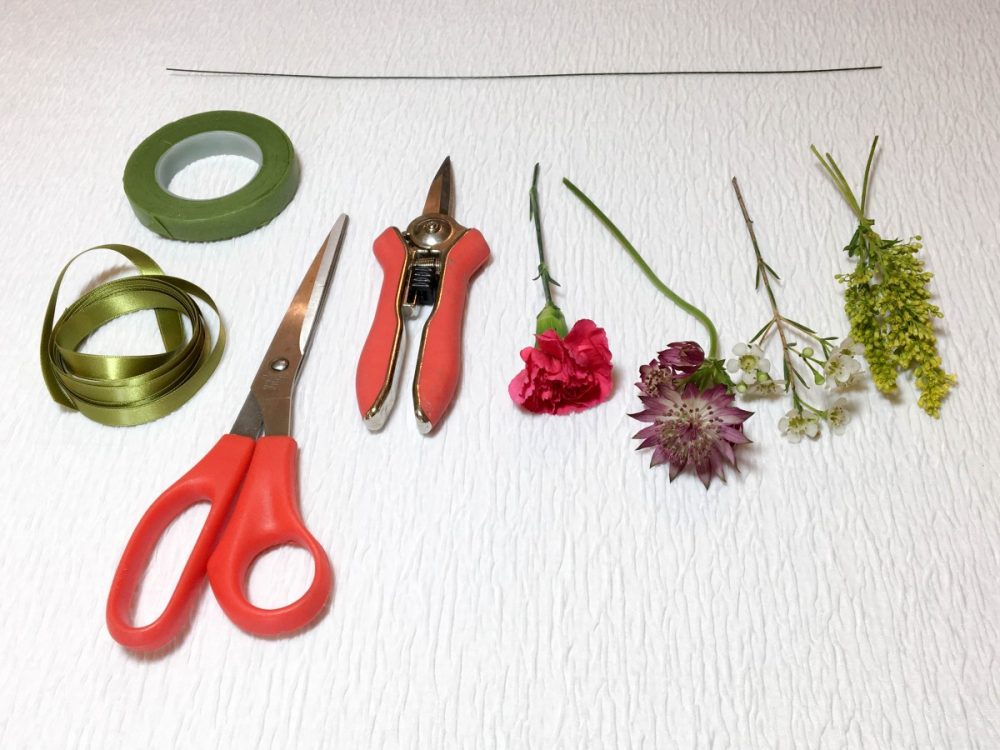 diy flower crown supplies and materials