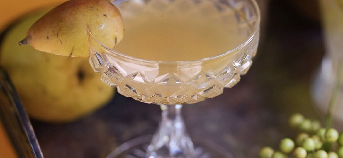 gin pear cocktail