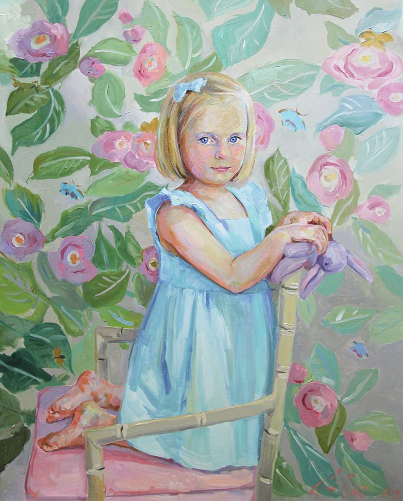 Liz Lindstrom painting