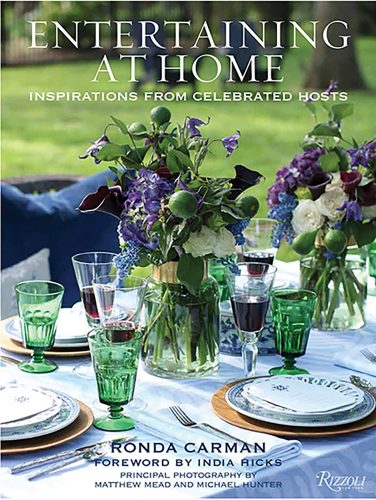 Book cover for Entertaining at Home by Ronda Carman