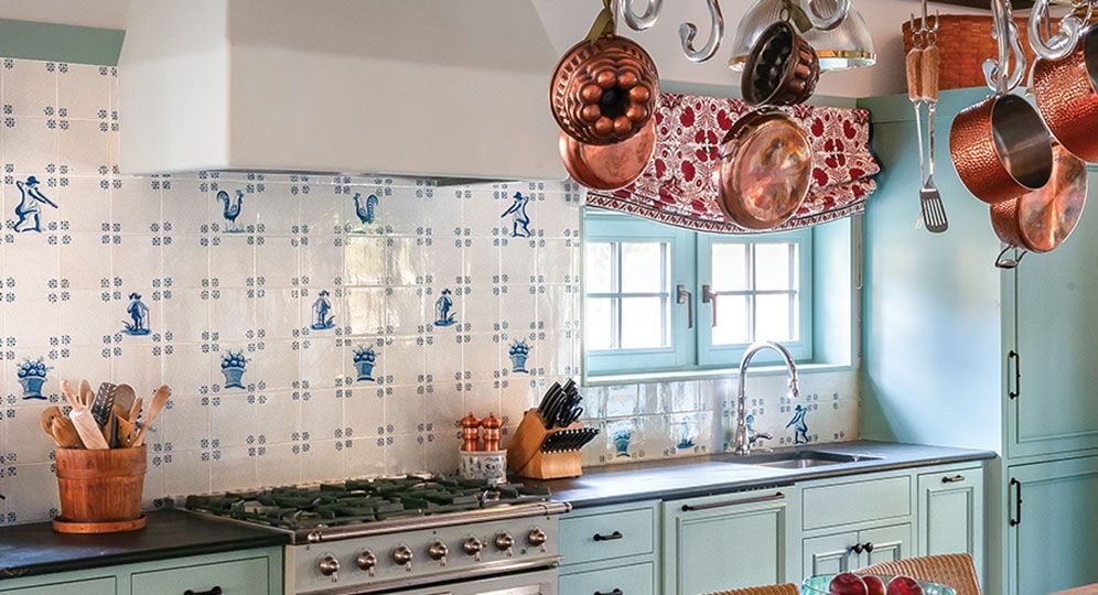 blue-and-white kitchen ideas