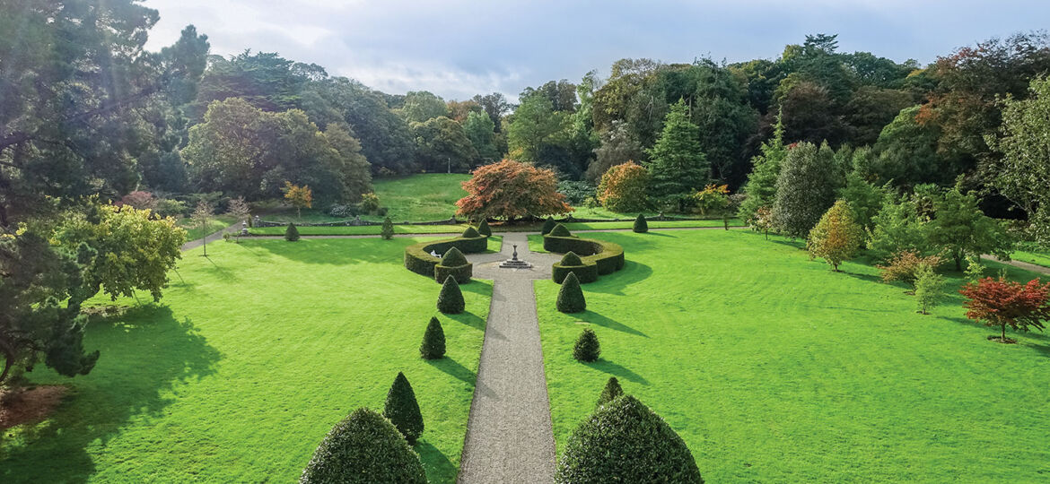 formal grounds at Glin Castle Ireland