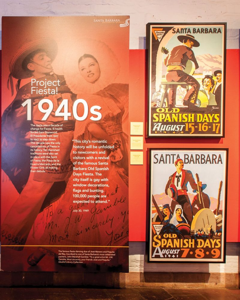 Exhibit Project Fiesta at Santa Barbara Historical Museum