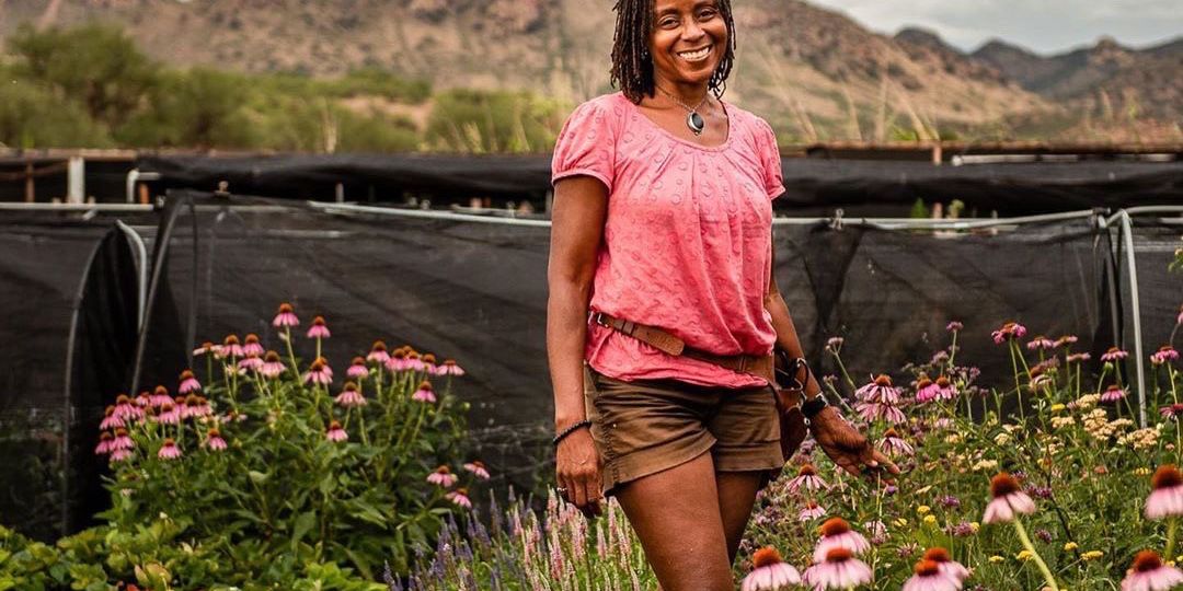 Aishah Lurry of Patagonia Flower Farm in Arizona