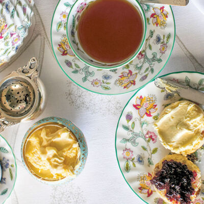 India Hicks' mother's tea set