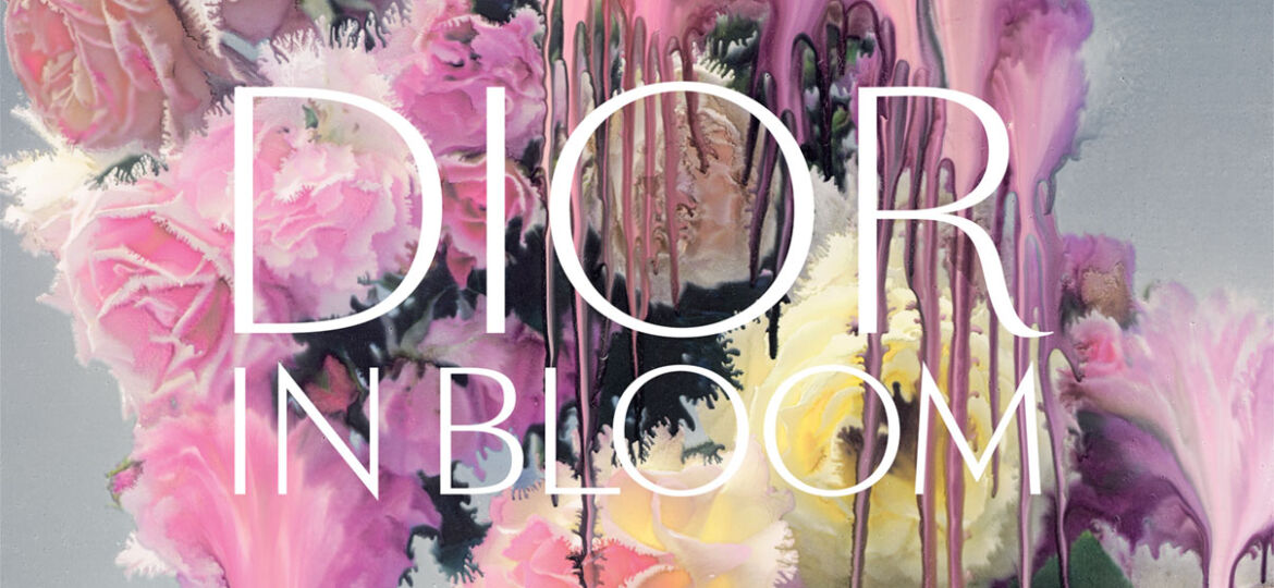 Book cover for Dior in Bloom (Flammarion, 2020), cropped