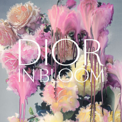 Book cover for Dior in Bloom (Flammarion, 2020), cropped