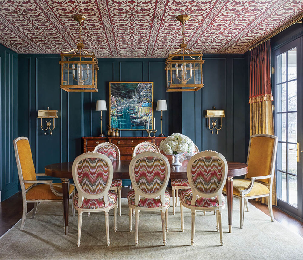 dining room by interior designer Corey Damen Jenkins