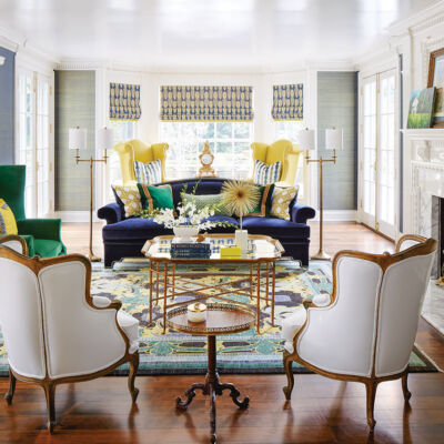 living room by by interior designer Corey Damen Jenkins