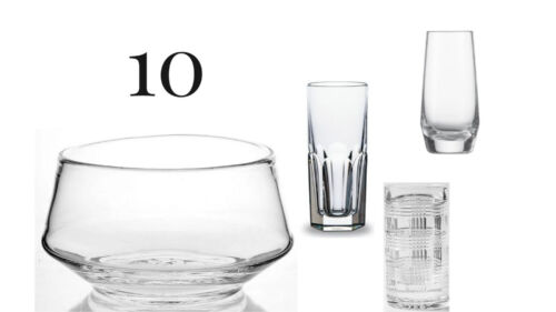 crystal vodka chiller and shot glasses