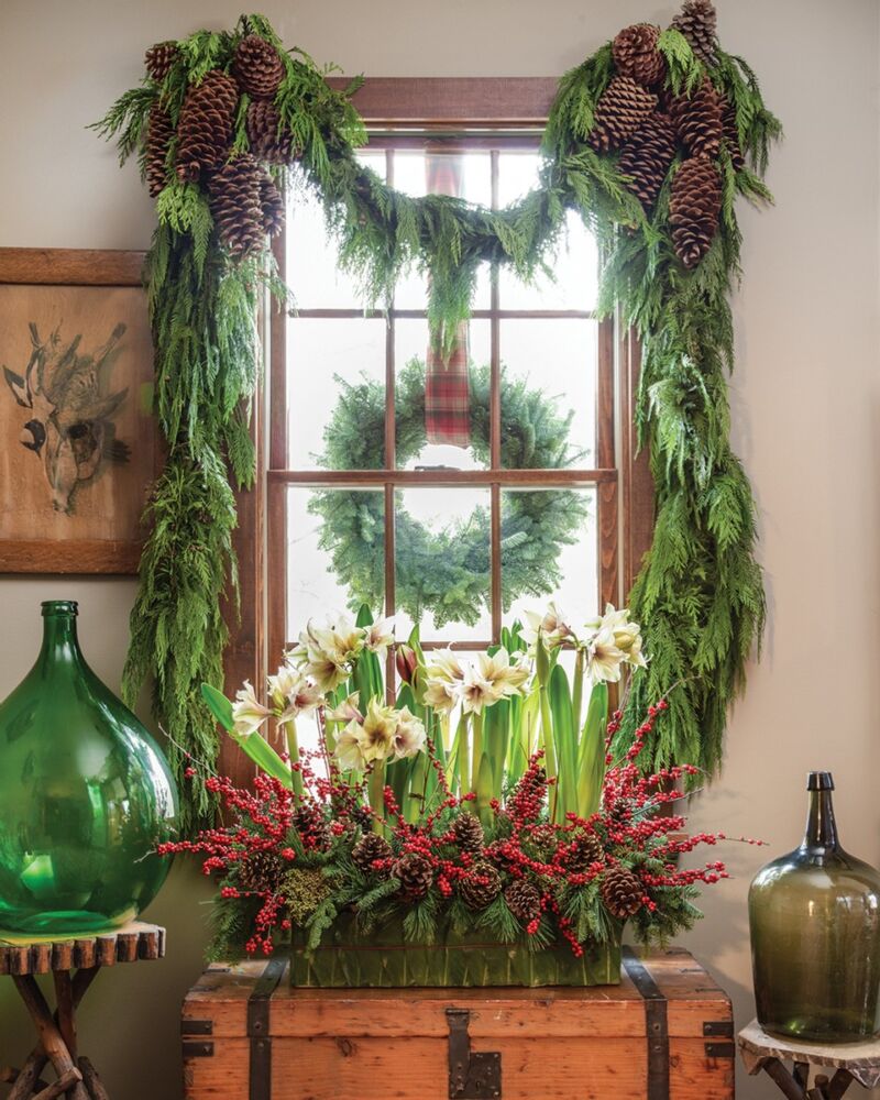 Top 20 Instagram Posts of 2020, holiday decor by @amaryllisinc