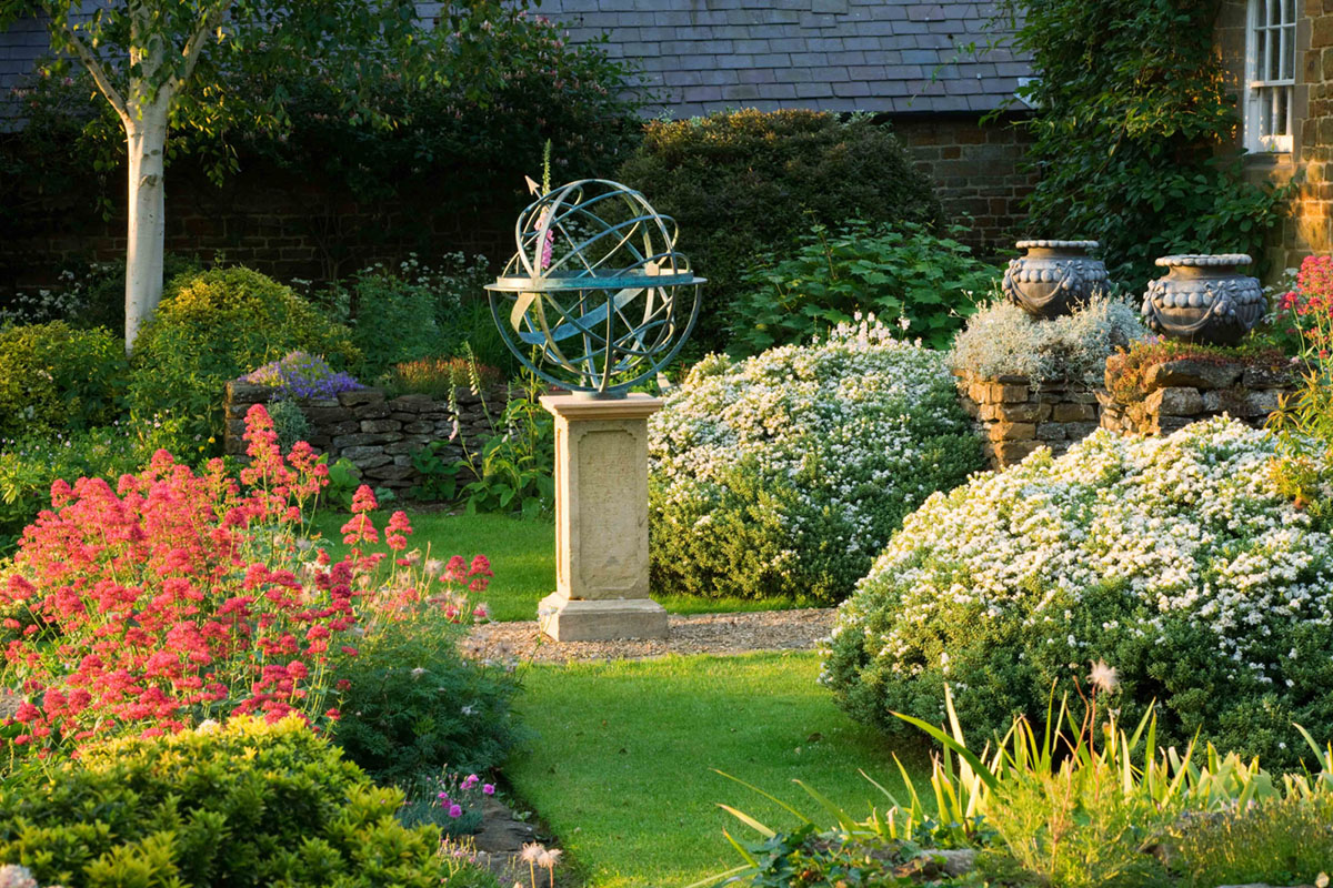 Armillary Sphere in an English garden