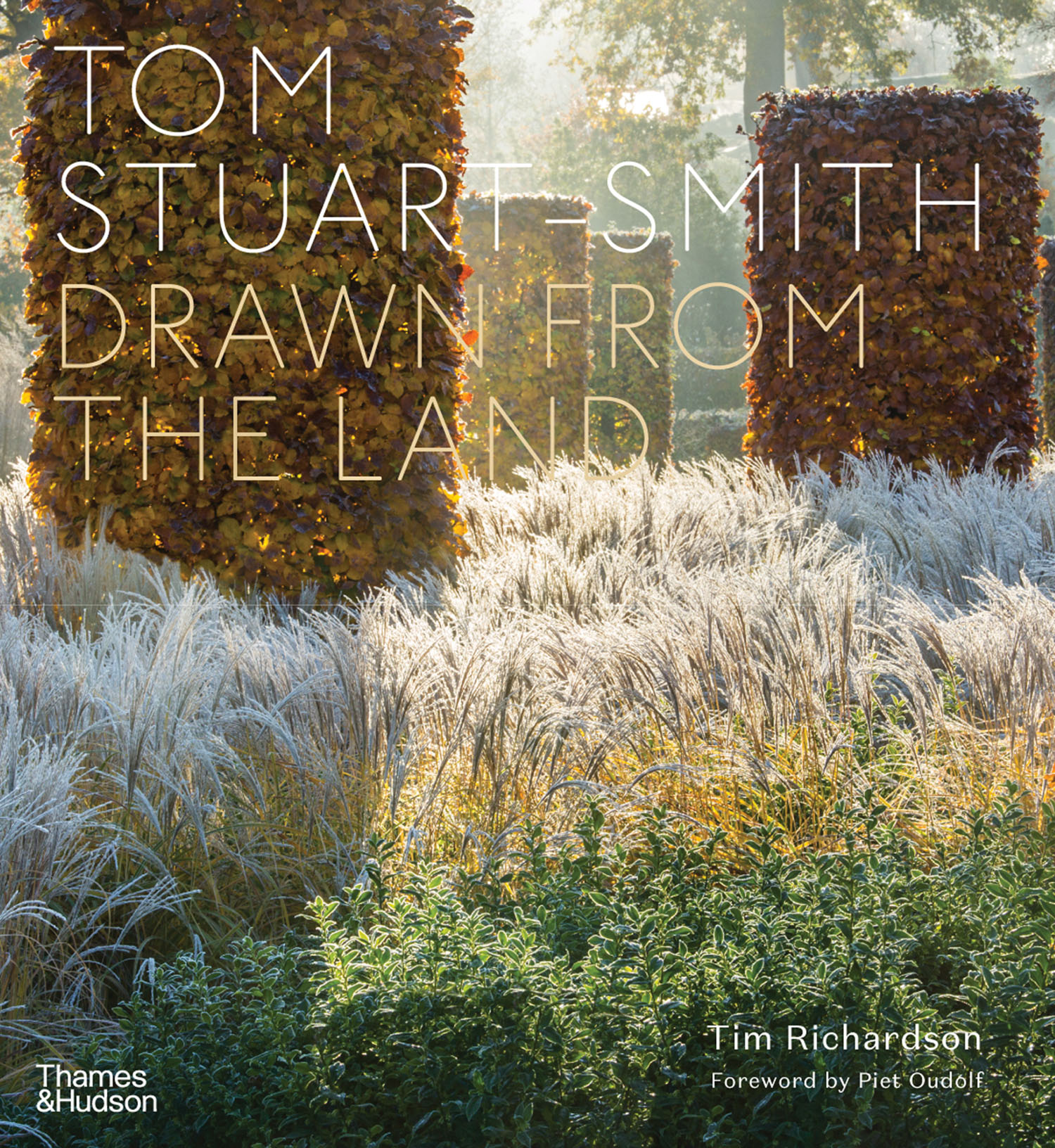 book cover for Tom Stuart-Smith: Drawn from the Land © 2021 Thames & Hudson Ltd.