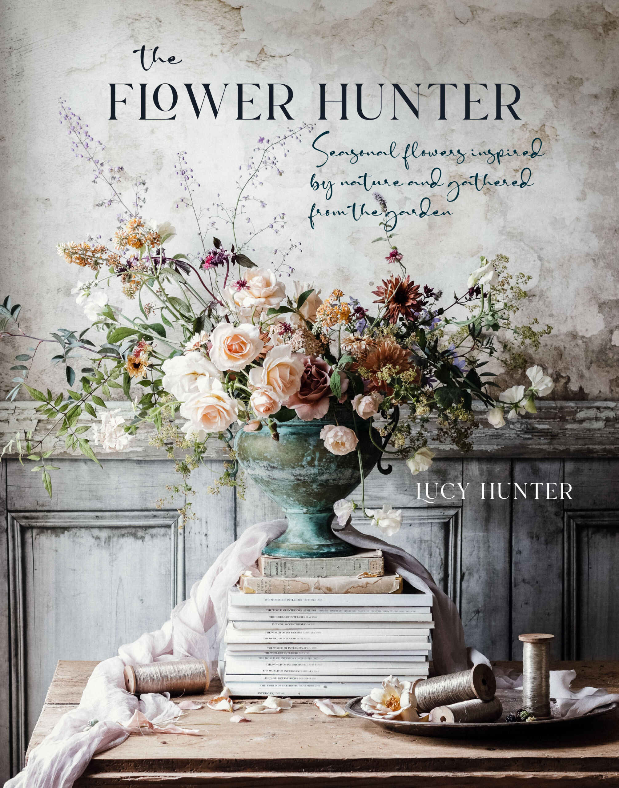 book cover for The Flower Hunter