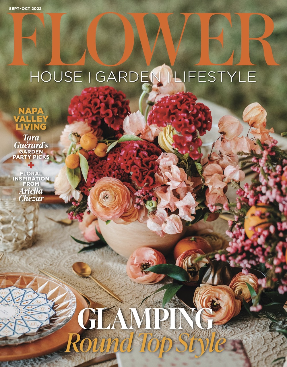 September-October 2022 cover of Flower magazine