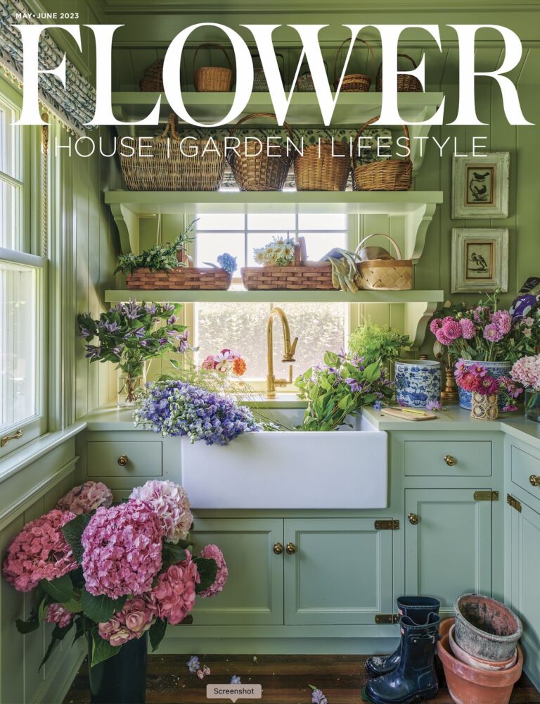 May June cover of FLOWER magazine