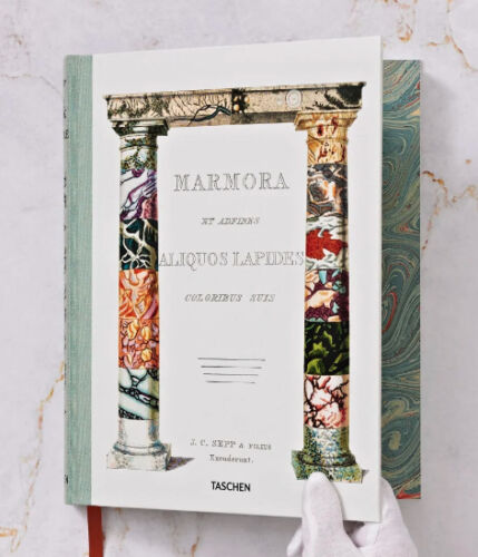 Cover of the Book of Marble - Marmora from Taschen