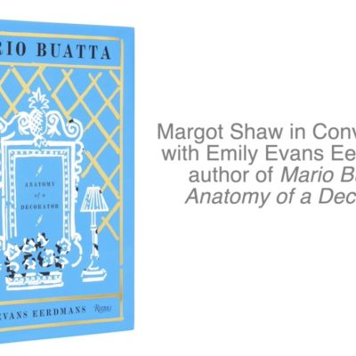 Book cover, Mario Buatta Anatomy of a Decorator